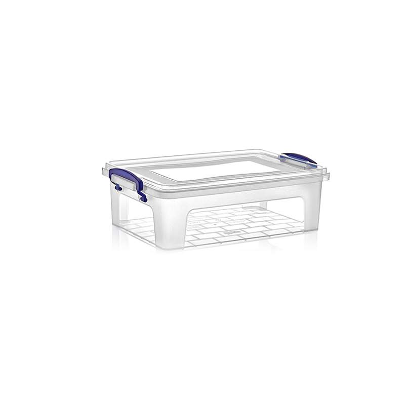 DUNYA PLASTIK Контейнер 30153 Клиер д/хранения пищевых продуктов 3,75л 300х200х95мм (24)