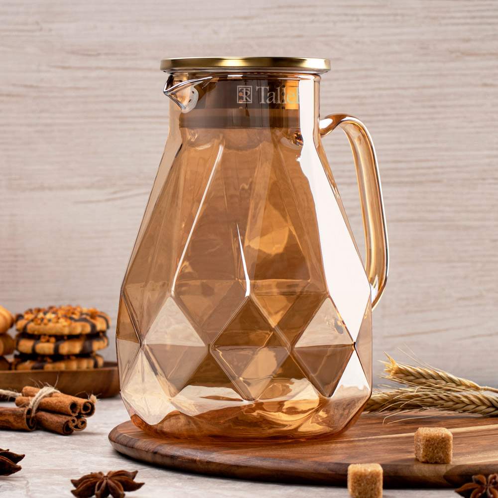 TALLER Термокувшин TR-98121 янтарный 1800мл