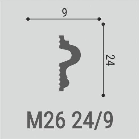 Молдинг XPS BD М 26 (24*9)/70
