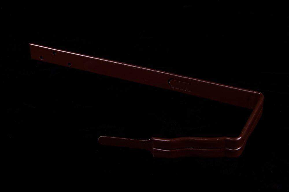 Держатель желоба NIKA 120х86мм RAL 8017 Шоколад