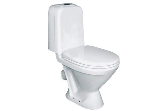 Унитаз-компакт Самарский эконом +сид.Уклад п/п б/м.лифта крепл.пластик