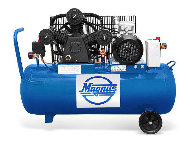 Компрессор Magnus KW-525/100S//PW-525/100S 10атм 3,0кВт  380В
