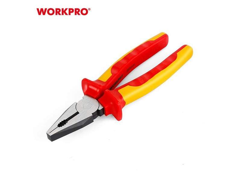 Плоскогубцы WORKPRO комбин.диэлектр. 150мм  WP342001