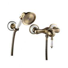 Смеситель Вилла  Л-4803В  для душа  Бронза
