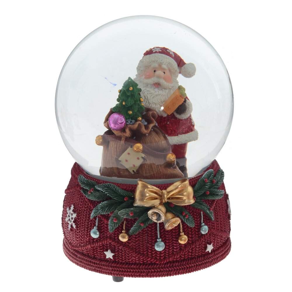 REMECO COLLECTION Фигурка 794183 Шар водяной Новый год (музыка с ключа) d10см 10х10х14см