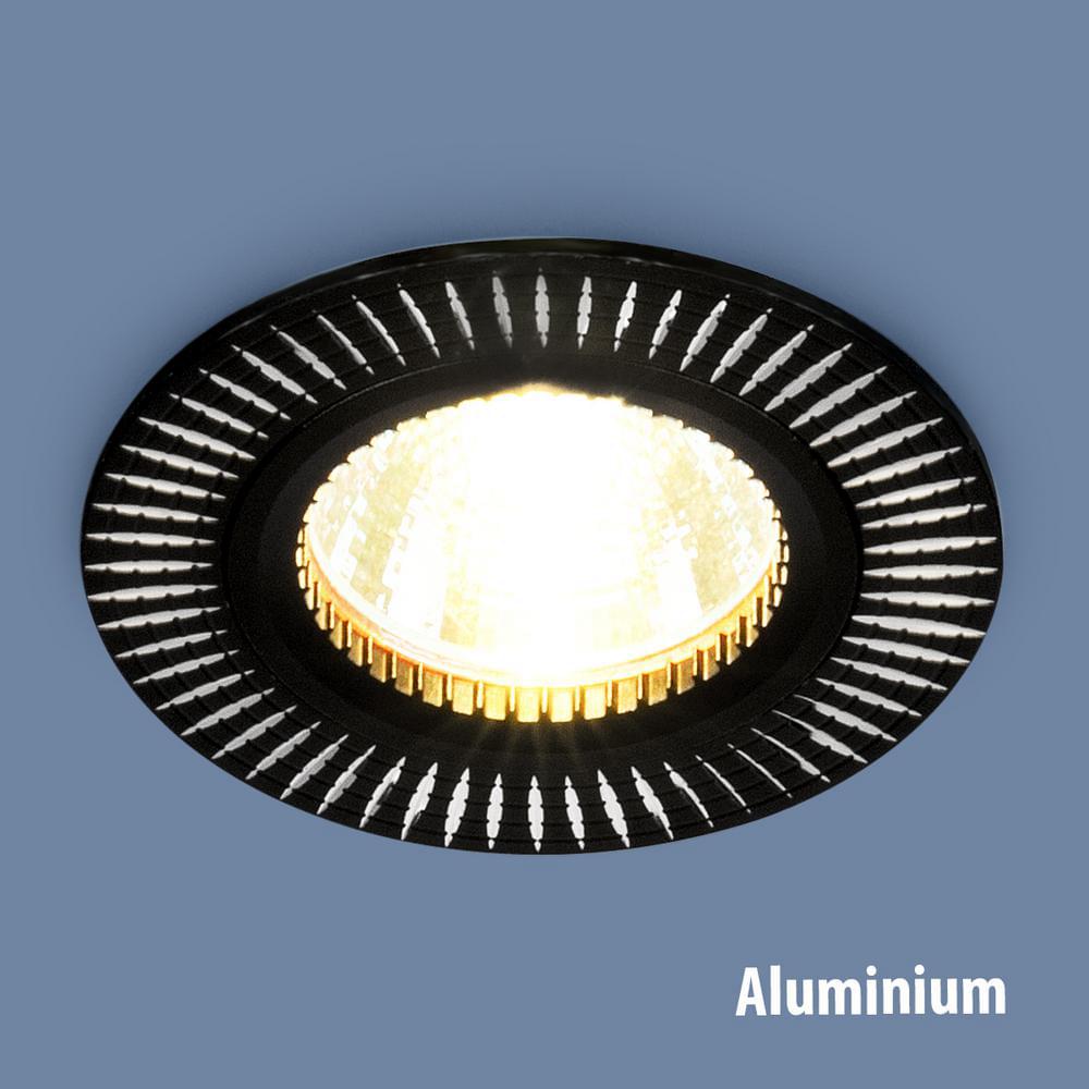 *Точечный свет- 2003  MR16  ВК/SL черный/серебро