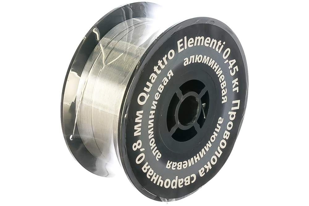 Проволока сварочная  Quattro Elementi алюм. 0,8мм 0,45кг  770-391