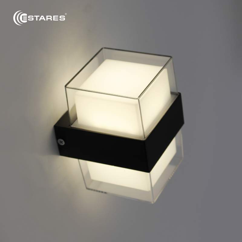 Св-к с/д архитектурный,интерьерный VALO 9W S-4000K-100x110x133-BLACK/CLEAR-220-IP54