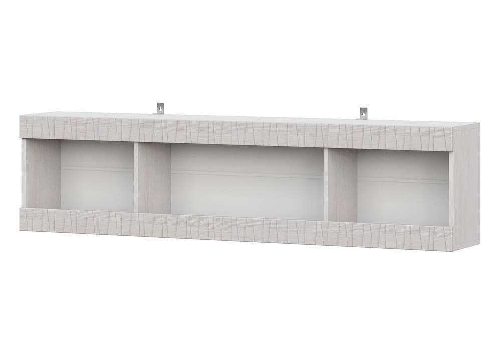 Гамма 20 Полка навесная  1300 (серия 4) ясень анкор светлый