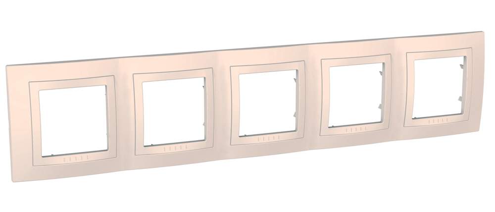Рамка SE Unica  Беж. 5-ая  MGU2.010.25