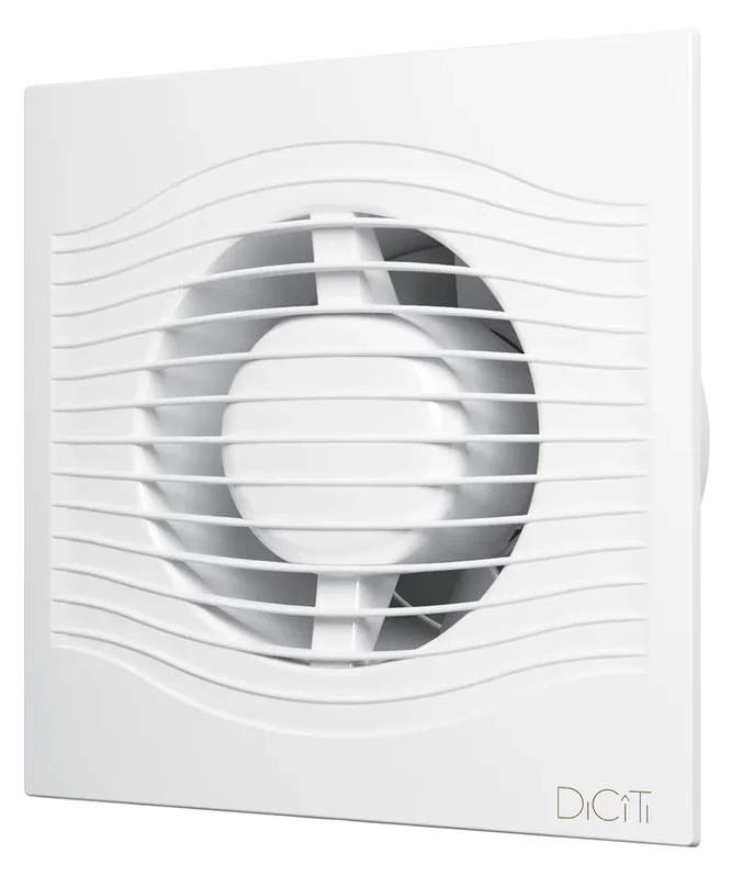 Вентилятор  SLIM 4C  осевой вытяжной  D100  DiCiTi
