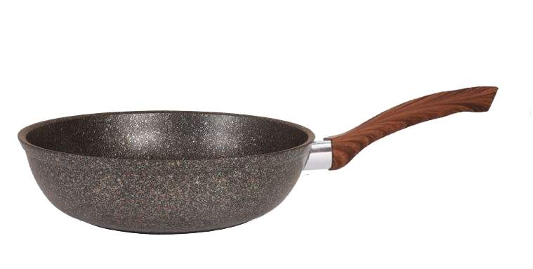KUKMARA Сковорода сго220a 220х60мм АП Granit ultra (original) с ручкой 