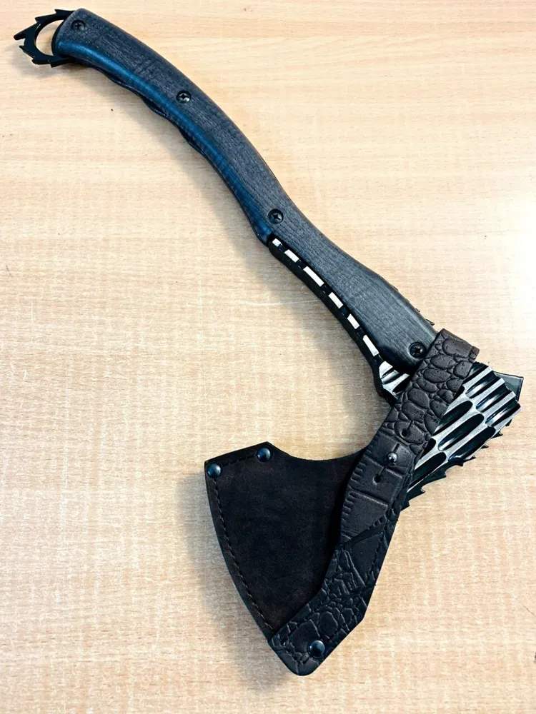 Чехол открытый для топора "Вепрь" коричн. нат. кожа