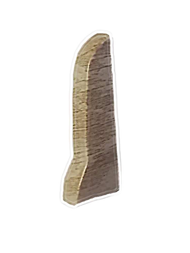 762M Заглушка торц.мат. R Дуб беж.  Лидер