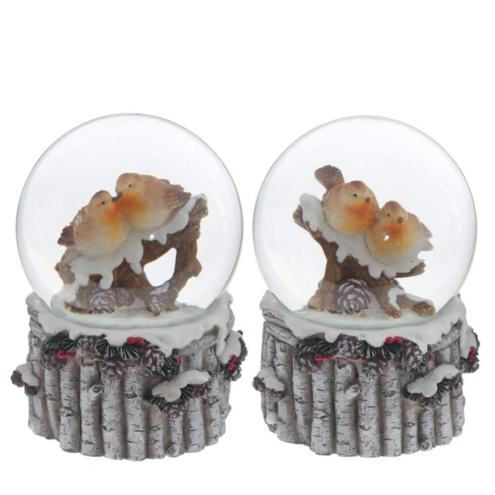 REMECO COLLECTION Фигурка 794204 Шар водяной Птички d6см 7х7х9см 2 вида