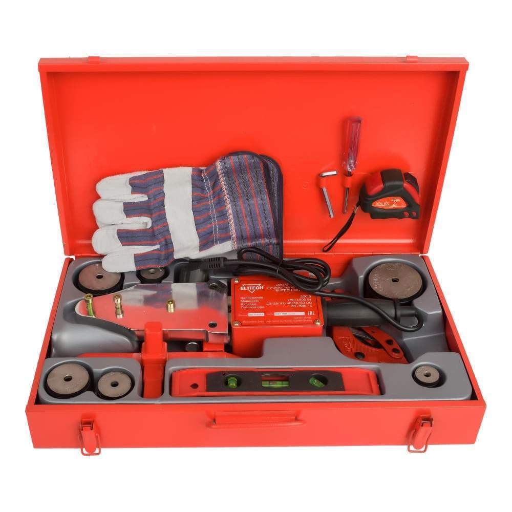 Сварочный аппарат ELITECH СПТ 1500 для п/пропилен труб