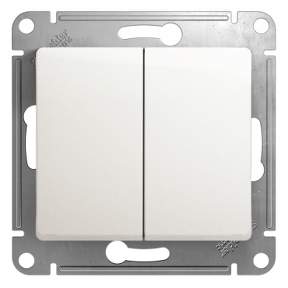 Переключатель SE Glossa  Перламутр  2-кл сх.6 10АХ  GSL000665