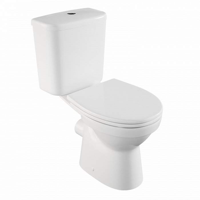 Компакт NORM Fit сиденье Duroplast/крышка дюроп./микролифт  St/NORM 9844B099-7205