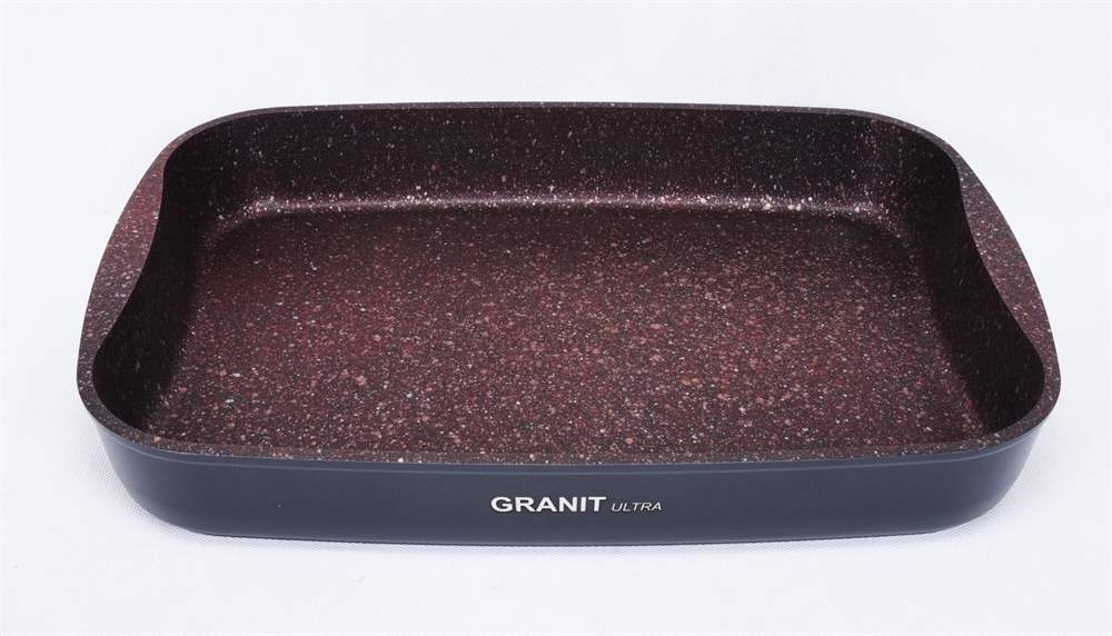 KUKMARA Противень пга02а АП Granit Uitra red 365х260х55мм