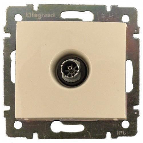 Розетка  VALENA  TV концевая 10dB  сл.к  774330/ 55149