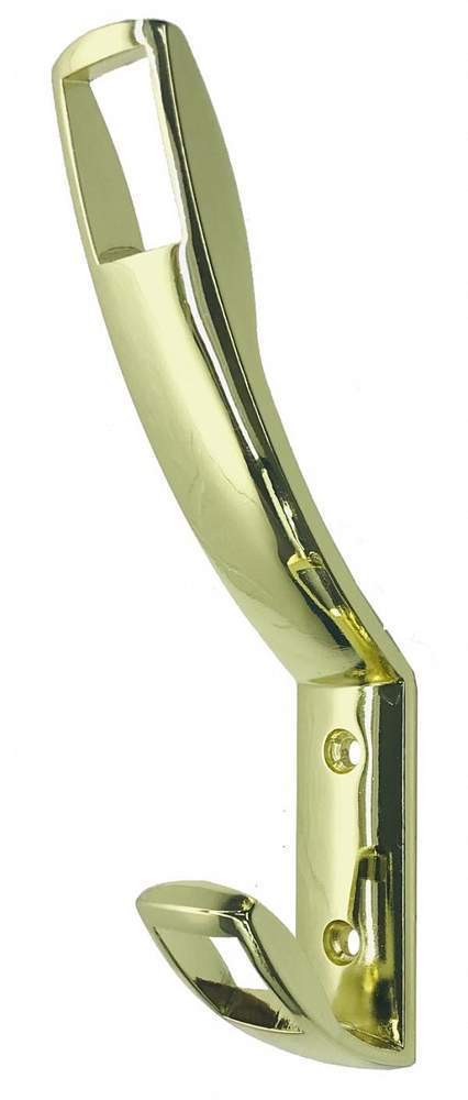 Крючок 2409 2-х рожковый, золото