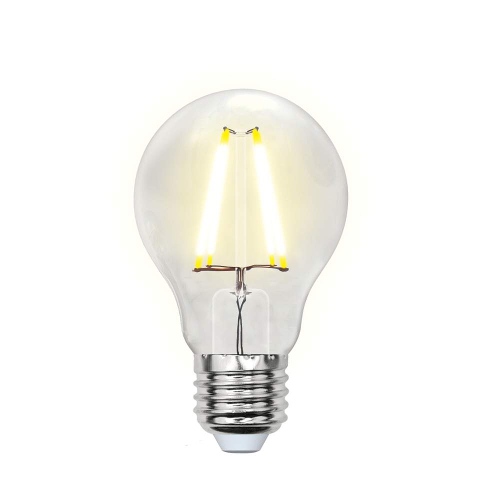 Лампа Uniel Air  LED-A60-8W/WW/E27/CL  GLA01TR  форма A, прозрачная UL-00002210