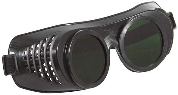 Очки газосварщика FIT затемненные 12236