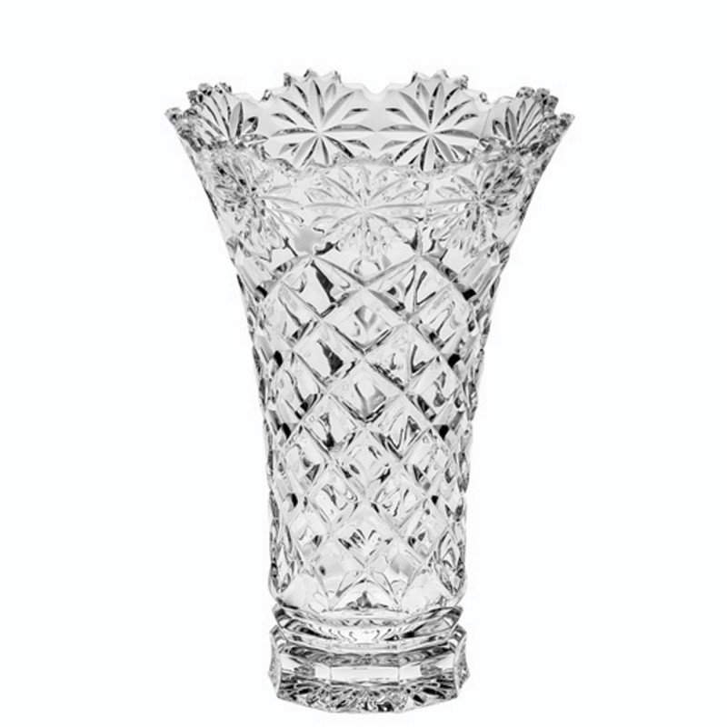 CRYSTAL BOHEMIA Ваза Daisy 20,5см 80214/14134/205 БПХ714