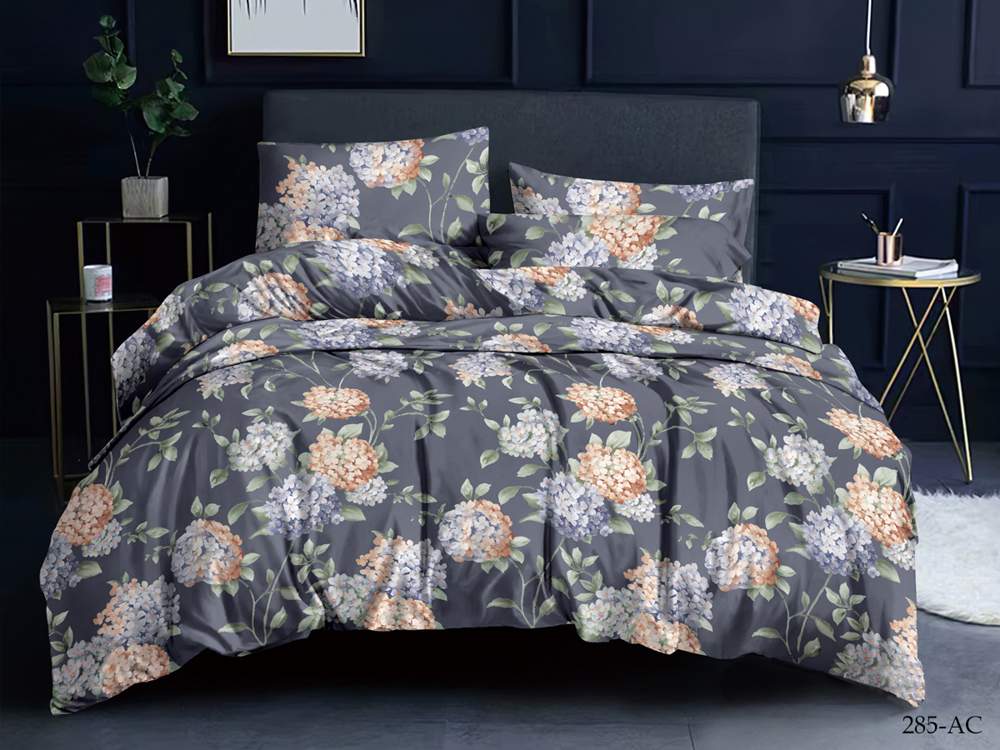 CLEO КПБ полисатин Art Color 2сп ( 70*70*2) 20% хлопок/40% вискоза/40% ПЭ 20/285-AC 