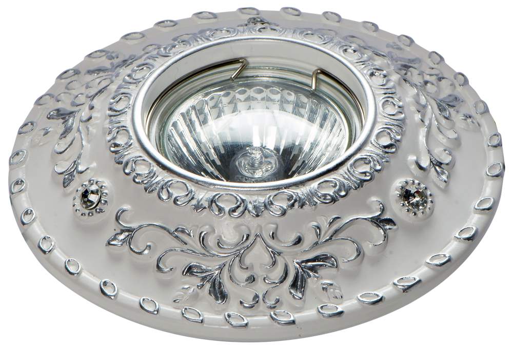 Светильник галогенный FT 209 WP MR 16  хром+белый