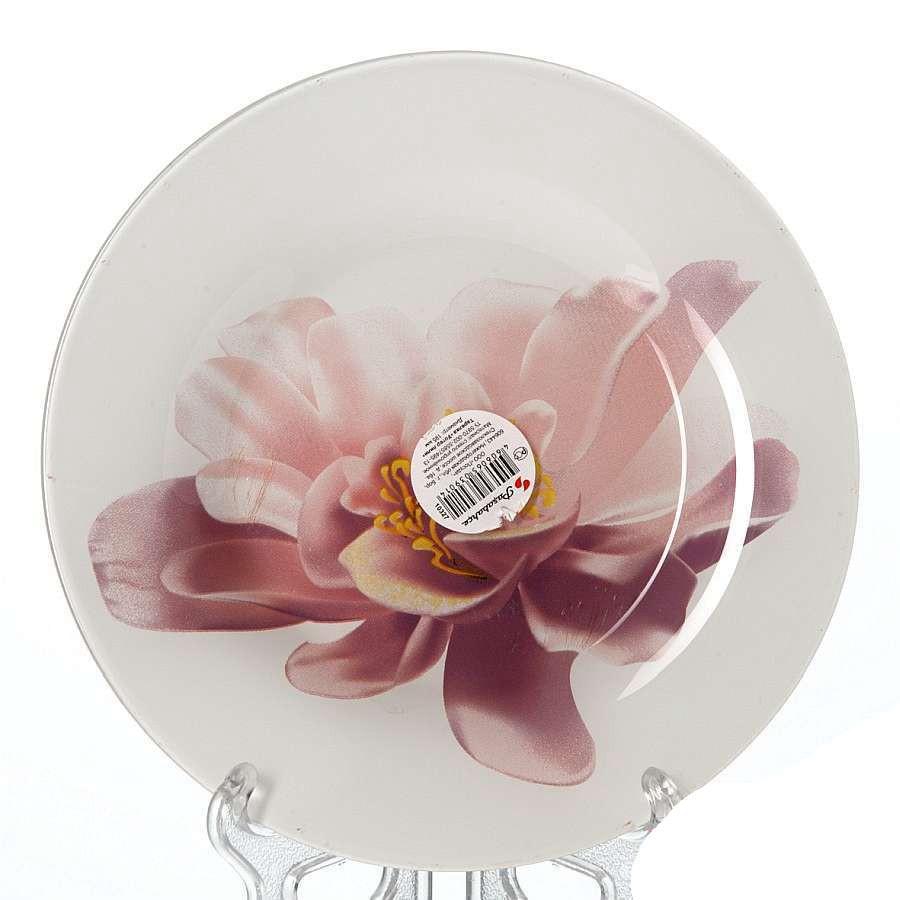 PASABAHCE Уотер Лили Тарелка 10327SLBD23 195мм зак.стекло