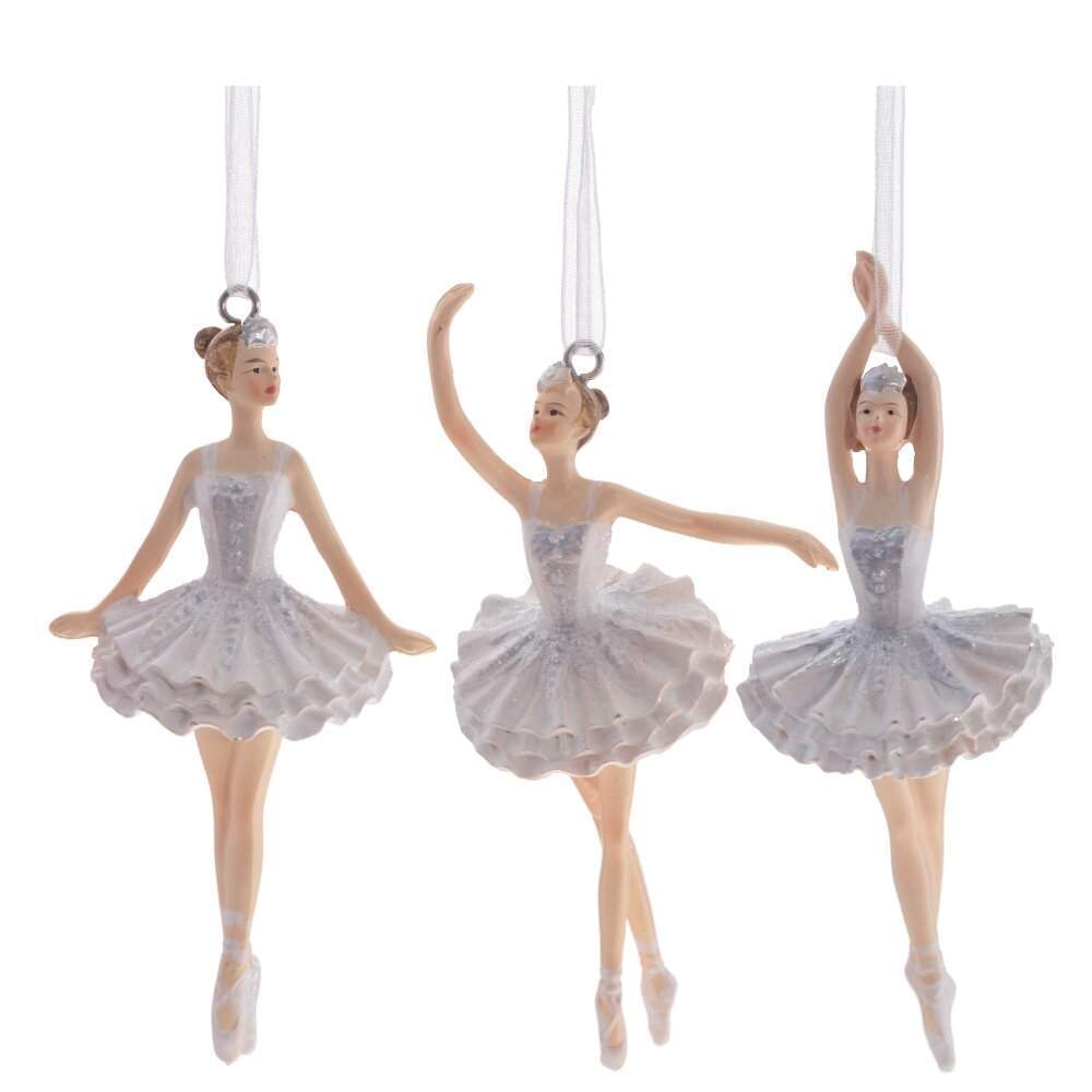 REMECO COLLECTION Украшение 782399 подвесное Балерина 6х4х11см 3 вида