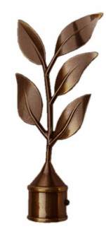 Наконечник DIY  16мм Медь антик Ива 16.01.02.400