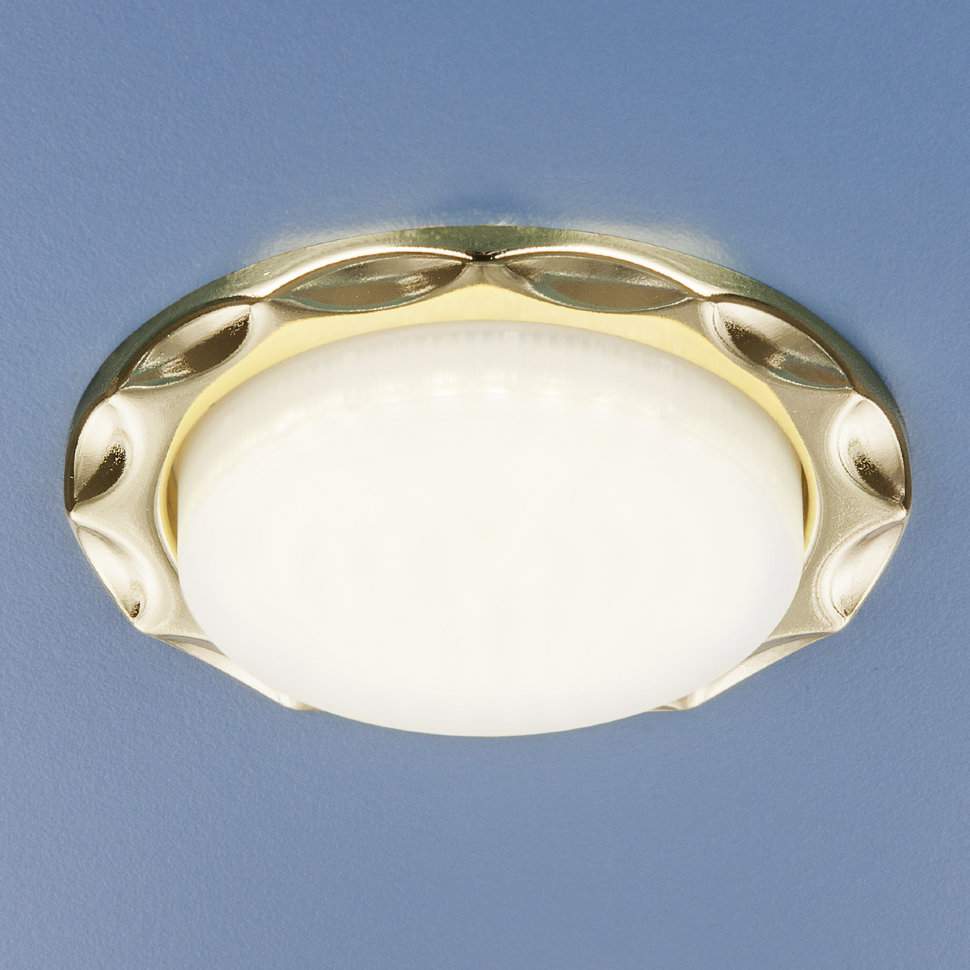 Точечный свет- 1064  GX53 GD золото