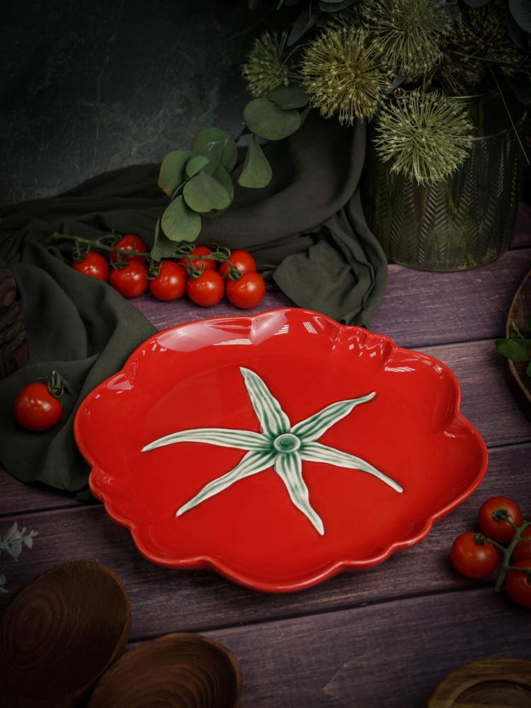 CASA DI FORTUNA Tomato Тарелка 28х2,8см керамика CDF TM03