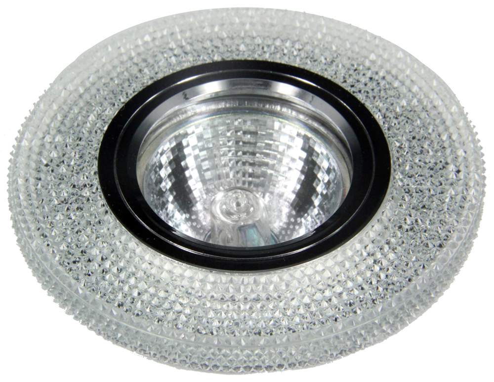 Светильник галогенный FT 976 CHWH SMD/MR 16 4000K зеркальный снежно-голубой