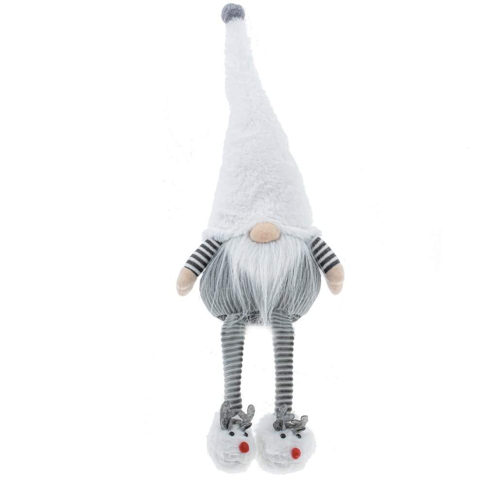 REMECO COLLECTION Игрушка набивная 813367 Гном белый/серый 11х16х50см 