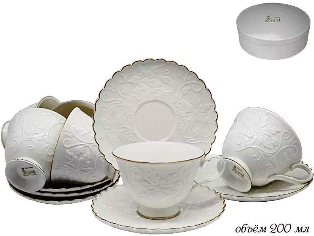 LENARDI Набор чайный 105-265 12пр/6перс Снежана