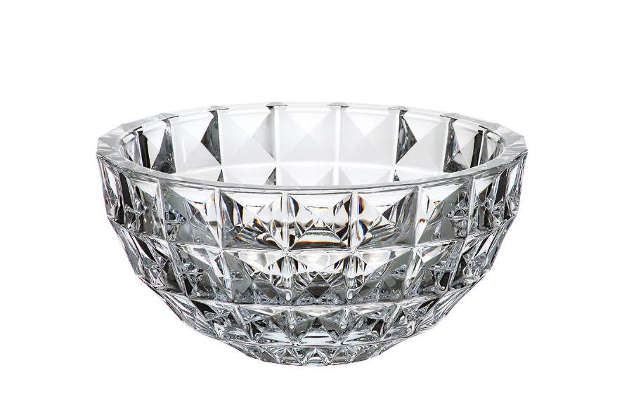 CRYSTALITE BOHEMIA Ваза Diamond 28см д/конфет и фруктов стекло 17551