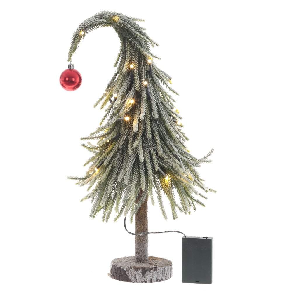 REMECO COLLECTION Ёлочка 808113 декоративная с подсветкой (3хАА) 24х21х45см 