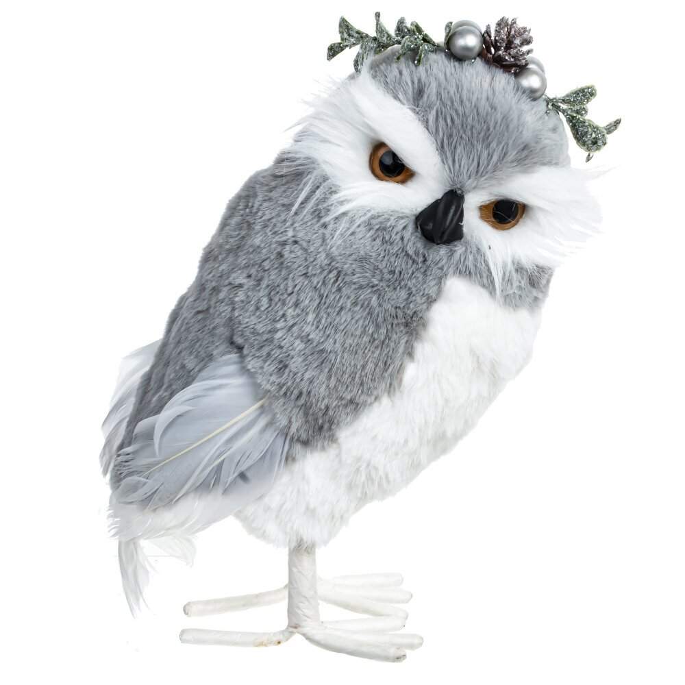 REMECO COLLECTION Фигурка 774265 Сова 16х11х21см (текстиль/полимер)