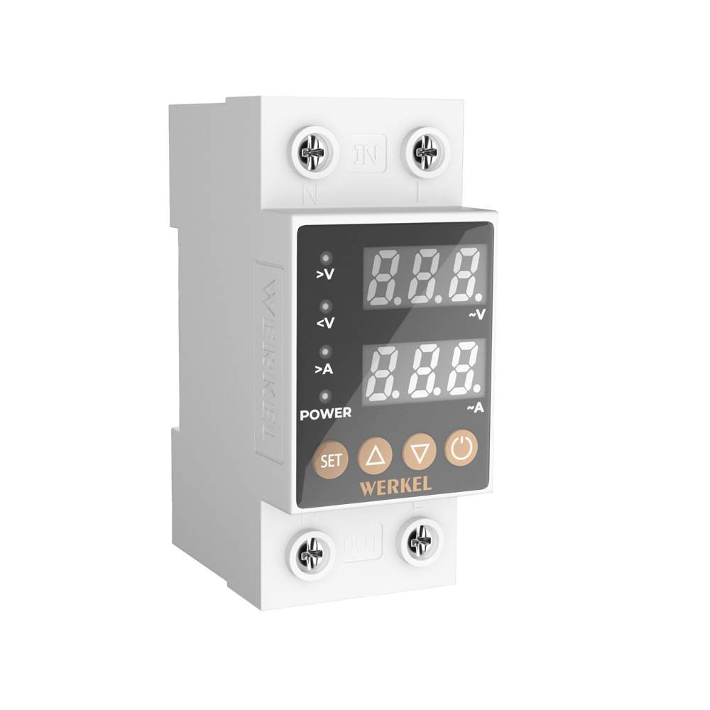 Реле напряжения  Werkel  1P+N   W932P63R/а066459