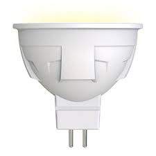 Лампа Uniel LED-JCDR-6W/WW/GU5.3/FR/DIM  PLP01WH   UL-00003991