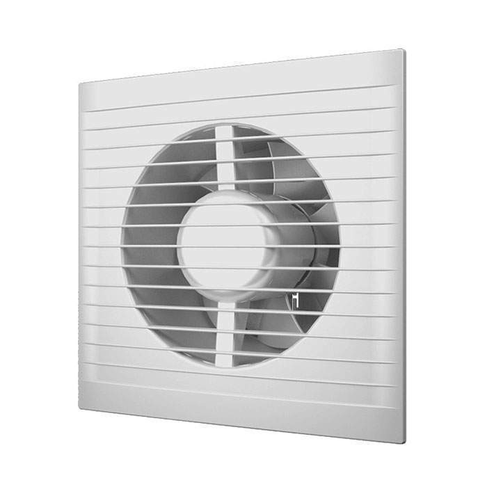 Вентилятор  E 100 S-02  накладной E сетка шнурок D100 