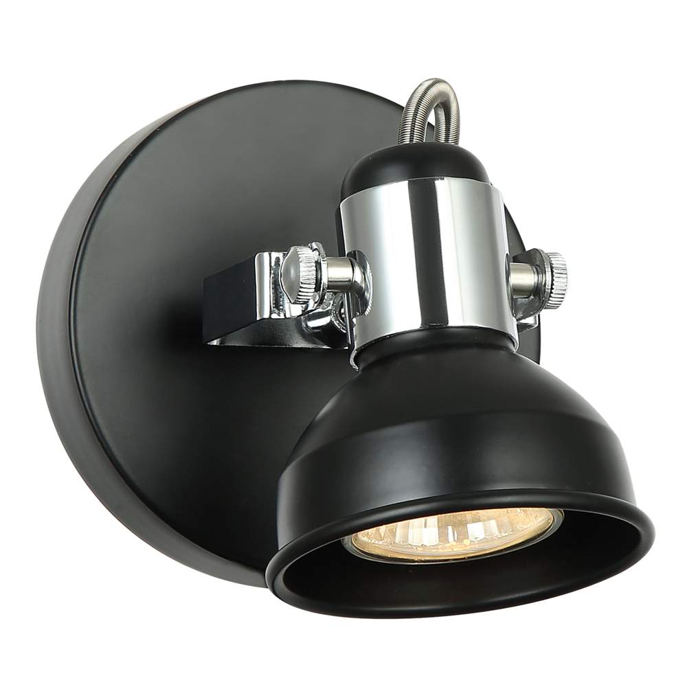 IMEX - SP.031-11-08 Св-к GU10 BK+CH 1*50Вт  спот 