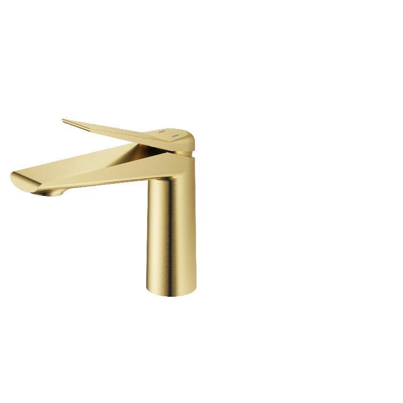 Смеситель Shanghai Gold д/раковины, SHA26Gold