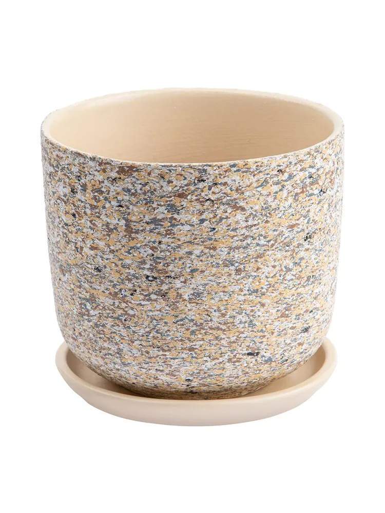 Горшок  Цилиндр Лунный камень №5 (D22) 5,4л СД264