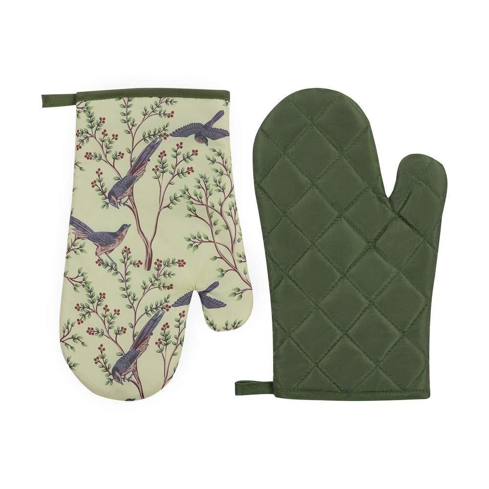PROVANCE Прихватка-варежка 493-143 Birds, 100% полиэстер 17х27см