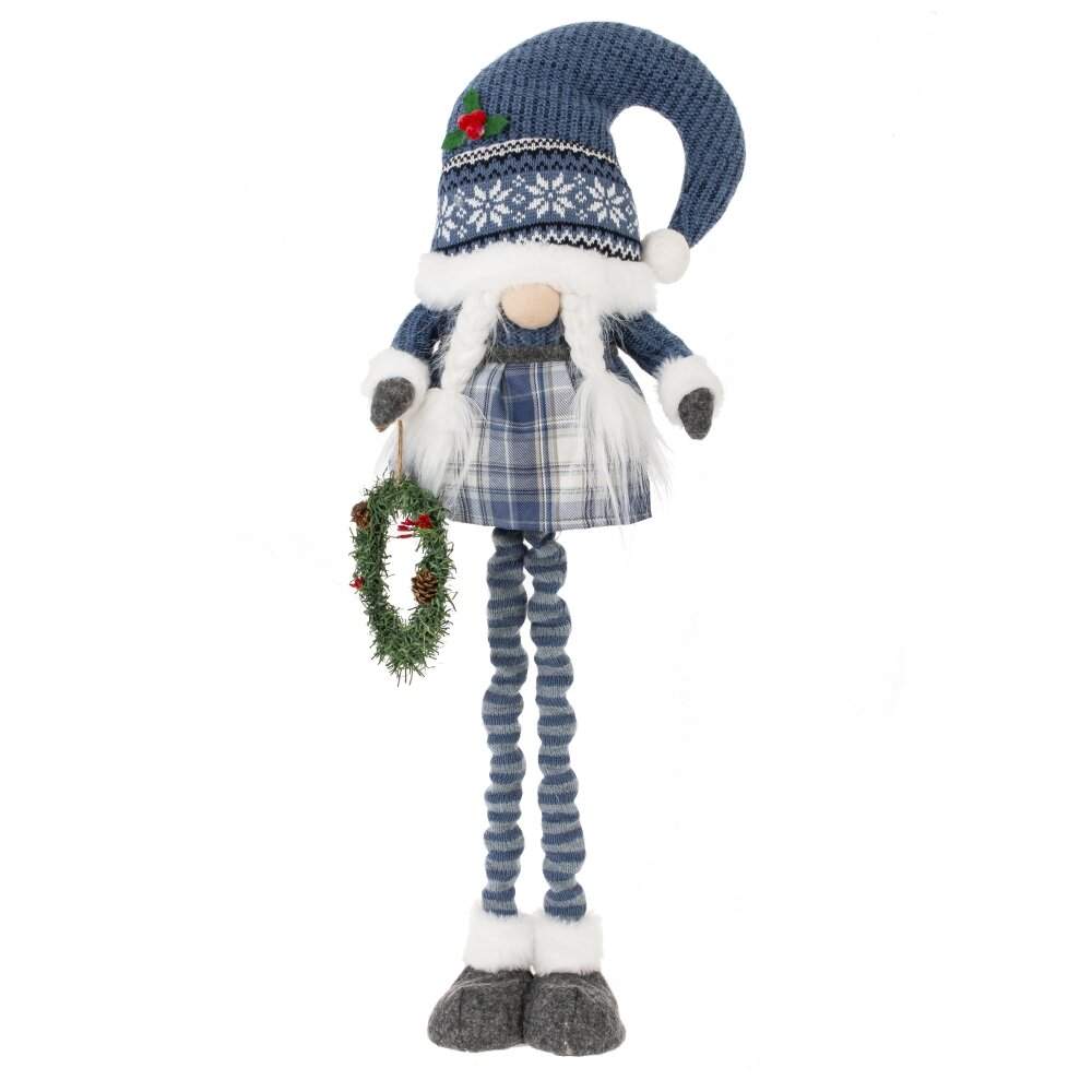 REMECO COLLECTION Игрушка набивная 822427 Гном синий 25х15х54см 2 вида