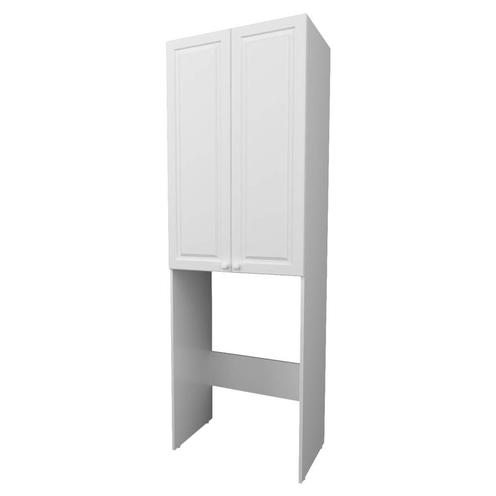 Шкаф Wall Classic 67 2д. Белый глянец